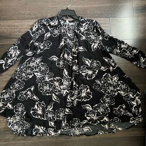 Free People floral printed dress in light-weight fabric